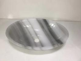 White Cloud onyx stone basin