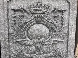 Grey granite outdoor relief