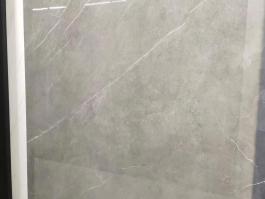 Grey marble vein sintered stone slab