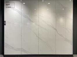 Calacatta marble look sintered stone slab