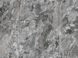 Breccia Gray sintered stone slab
