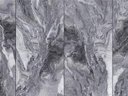 Silver Wave sintered stone slab