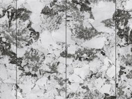 Silver Fox granite look sintered stone slab