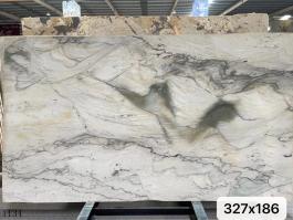 Calacatta White quartzite slab
